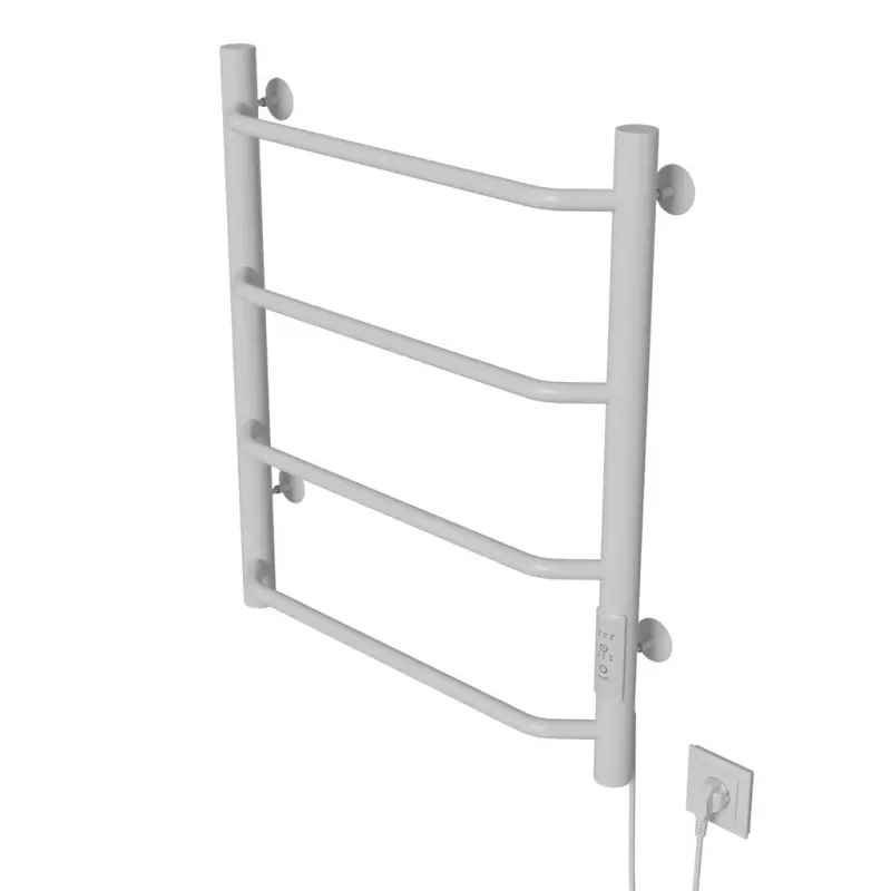 Изображение товара Полотенцесушитель электрический Mixline MIRA 532x600 мм 201 Вт лесенка цвет белый