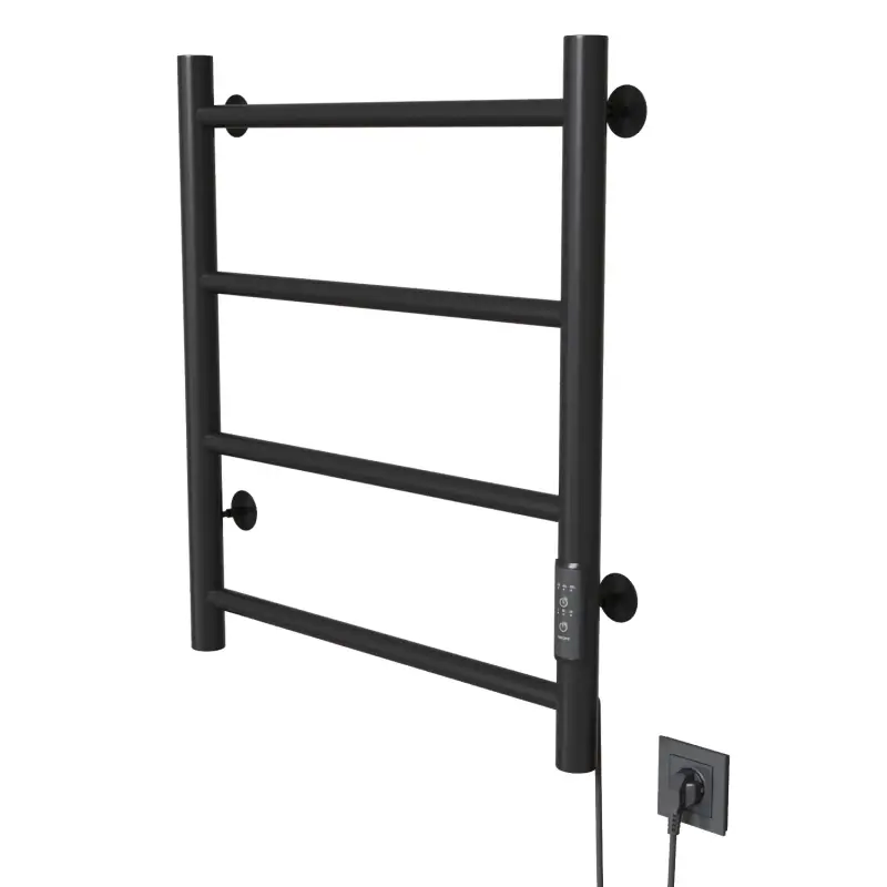Изображение товара Полотенцесушитель электрический Mixline VEGA 500x600 мм 201 Вт лесенка цвет черный