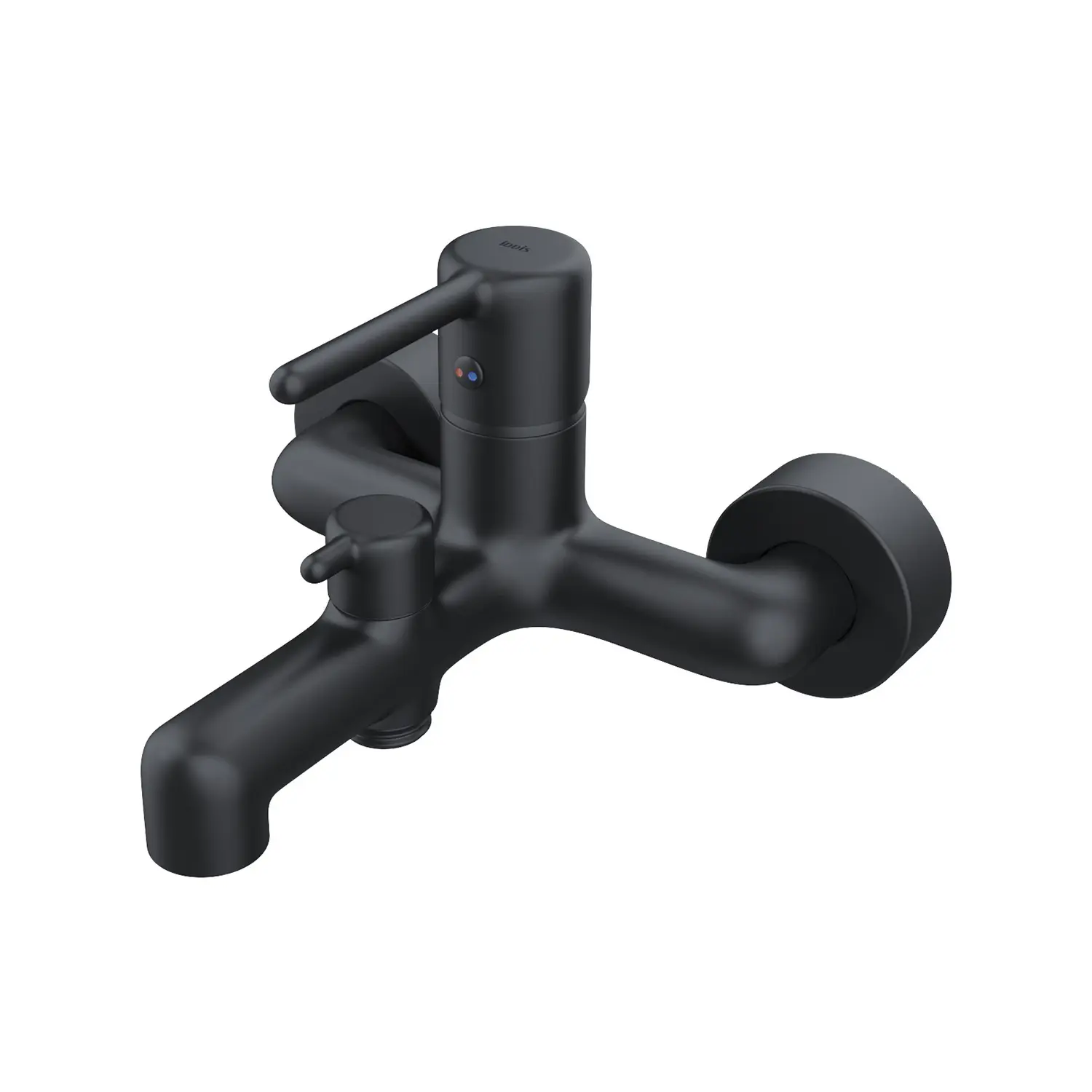 Изображение товара Смеситель для ванны Iddis AIGBL00i02WA цвет черный матовый