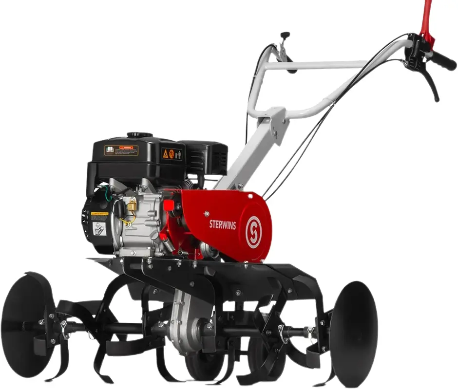 Изображение товара Бензиновый мотокультиватор Sterwins-2 6.5 л.с. для обработки почвы и садовых работ
