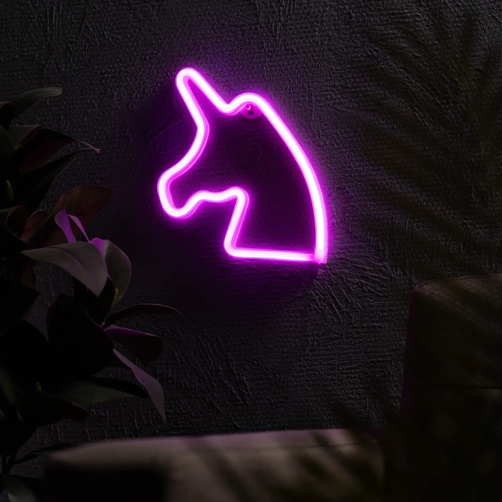 Изображение товара Светящаяся электрическая фигура Luazon lighting Единорог 10429938 разноцветный