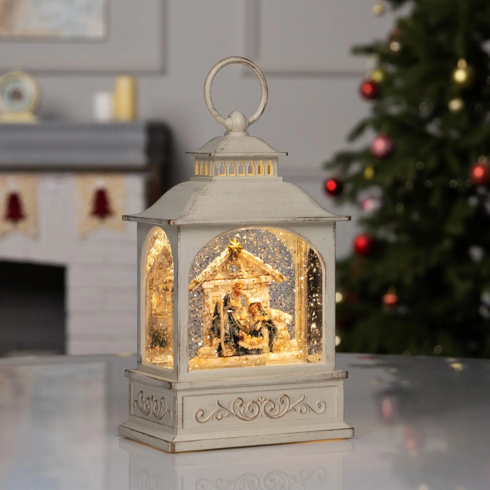 Изображение товара Светящаяся электрическая фигура Luazon lighting Рождество 10511698 разноцветный