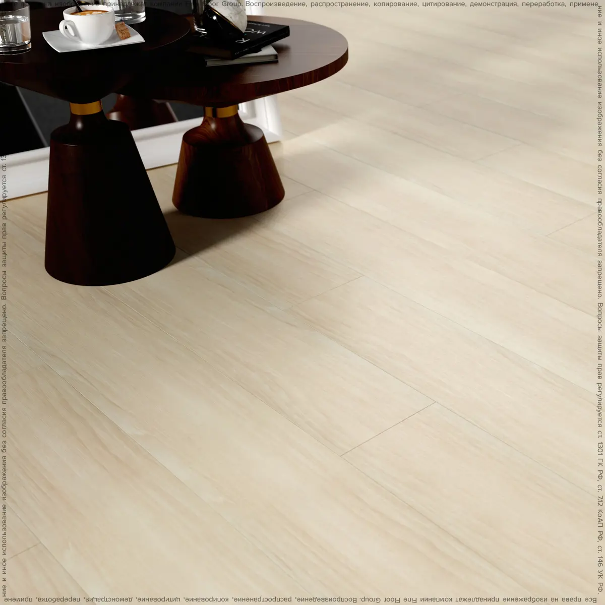 Изображение товара Кварц-виниловая плитка EcoClick EcoWood Дуб Бриош 42 класс влагостойкая 2.3 мм