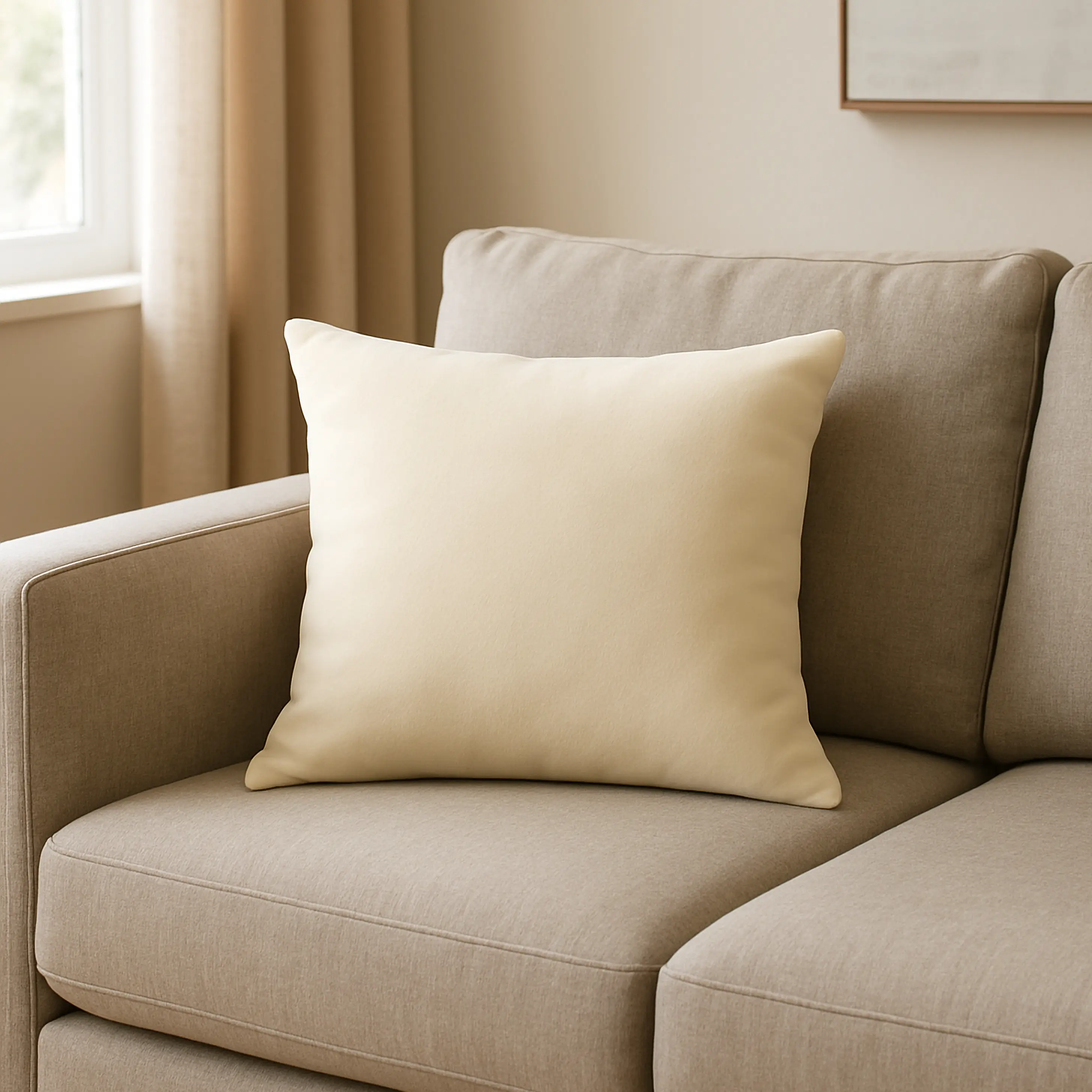 Изображение товара Подушка декоративная Flandria Cream 5 45x45 см экрю