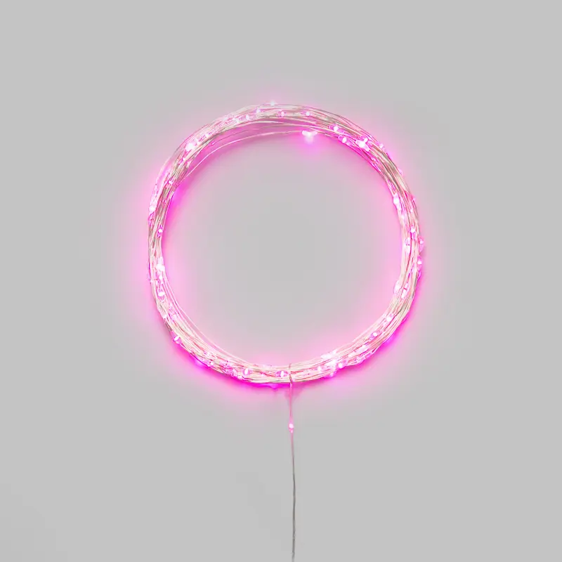 Изображение товара Электрогирлянда комнатная Neon-Night Роса 10 м 100 ламп цвет розовый 1 режим работы