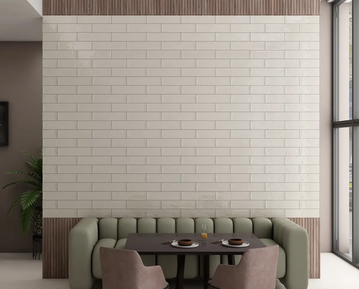 Изображение товара Керамическая плитка Decocer Liguria Cream 7.5x30 см для стен и пола Испания