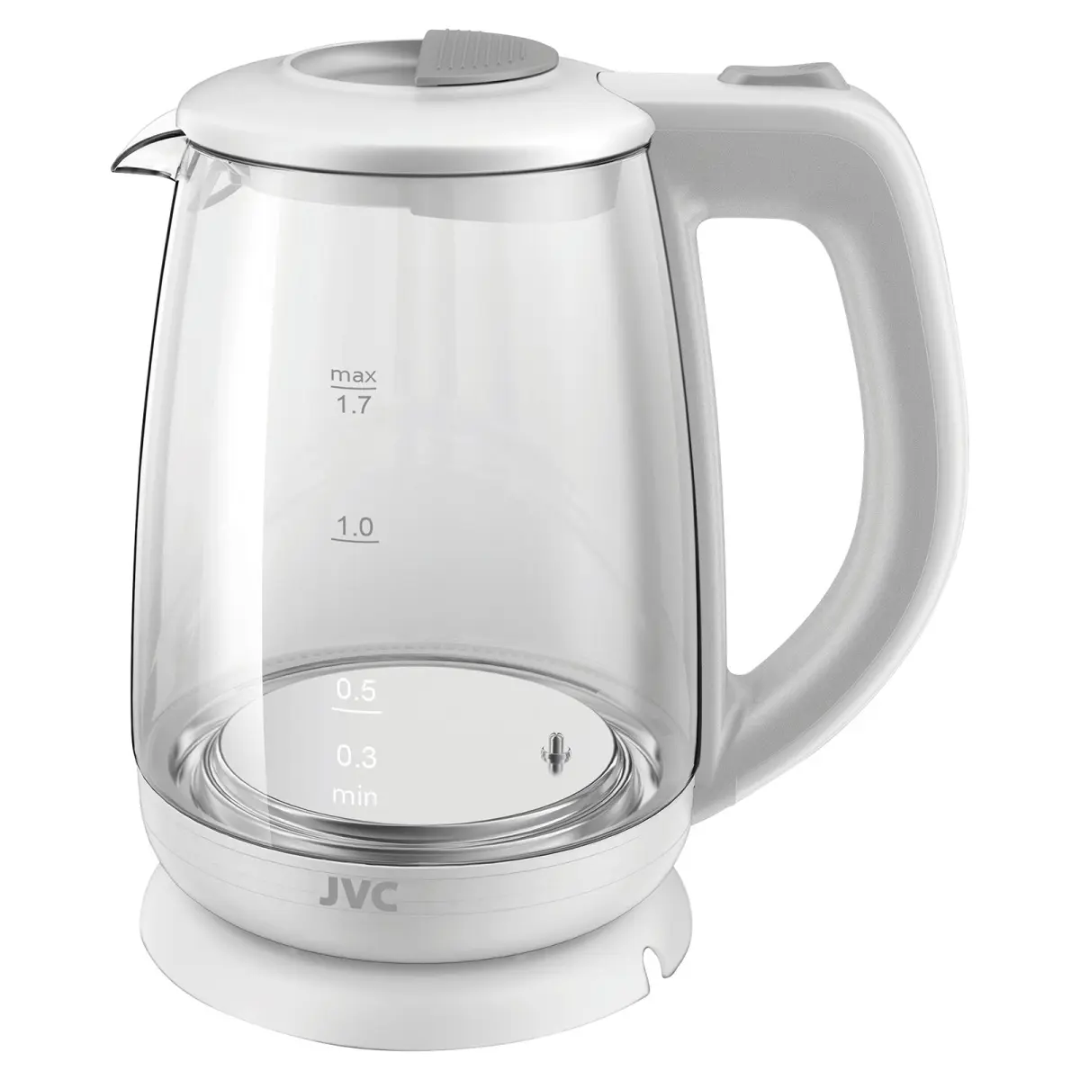 Изображение товара Электрический чайник Jvc Jk-ke1518 1.7 л стекло цвет белый