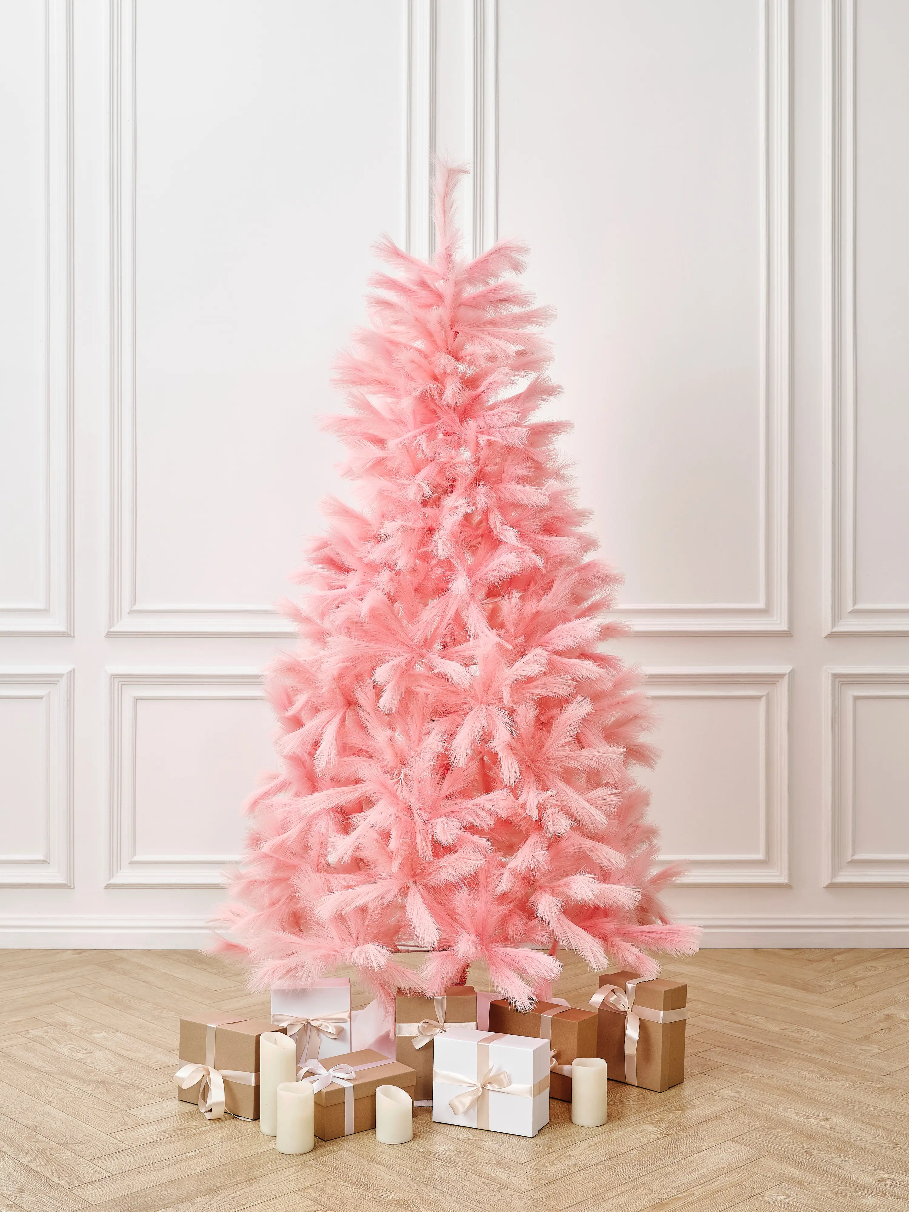 Изображение товара Ель новогодняя искусственная Binoshe Pink Charm 240 см