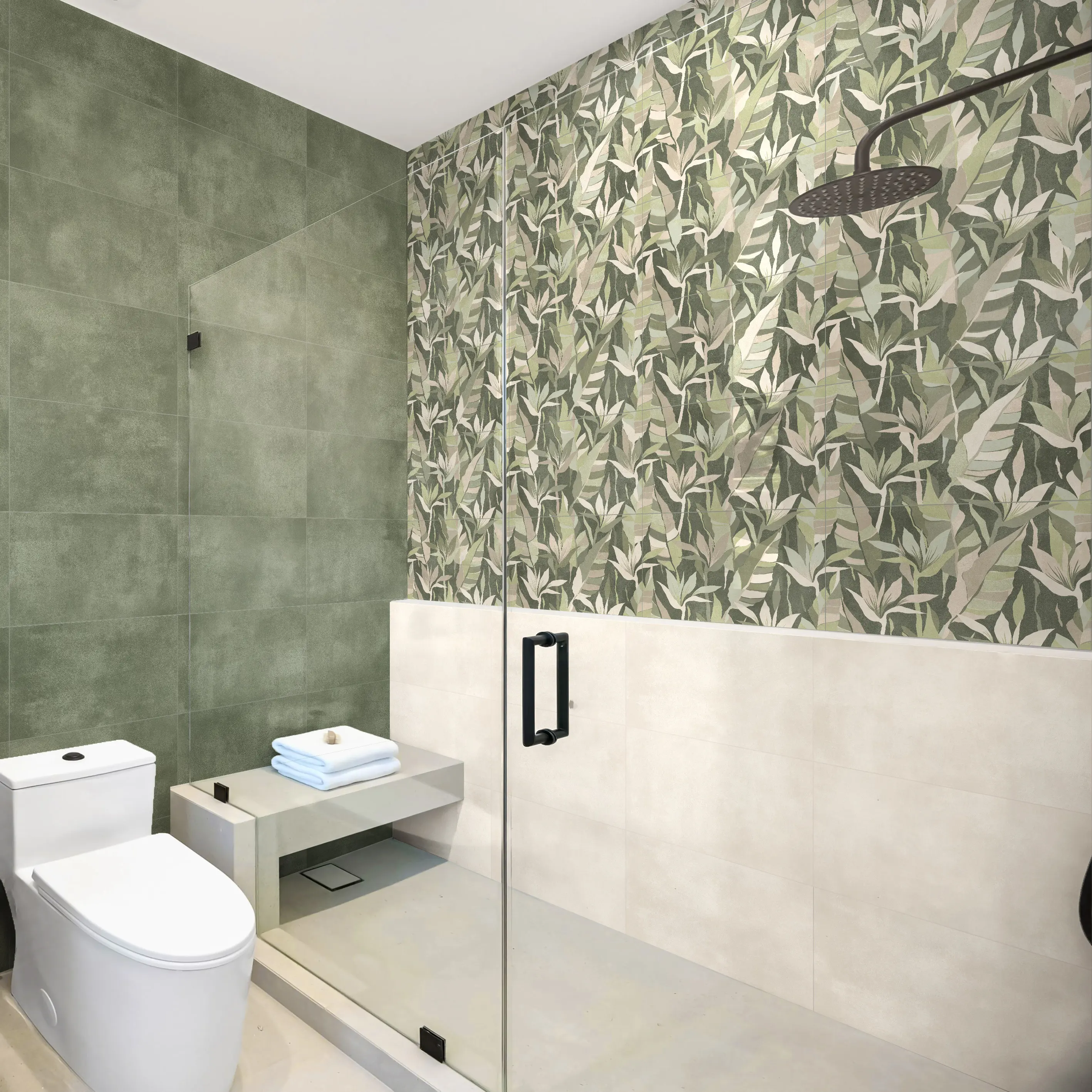 Изображение товара Настенная плитка Global tile GT245VG 30x60см цвет зеленый