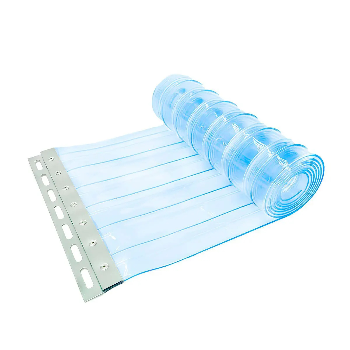 Изображение товара Полосовая завеса ПВХ морозостойкая КУРСКЛИМАТ 300 мм 3 м