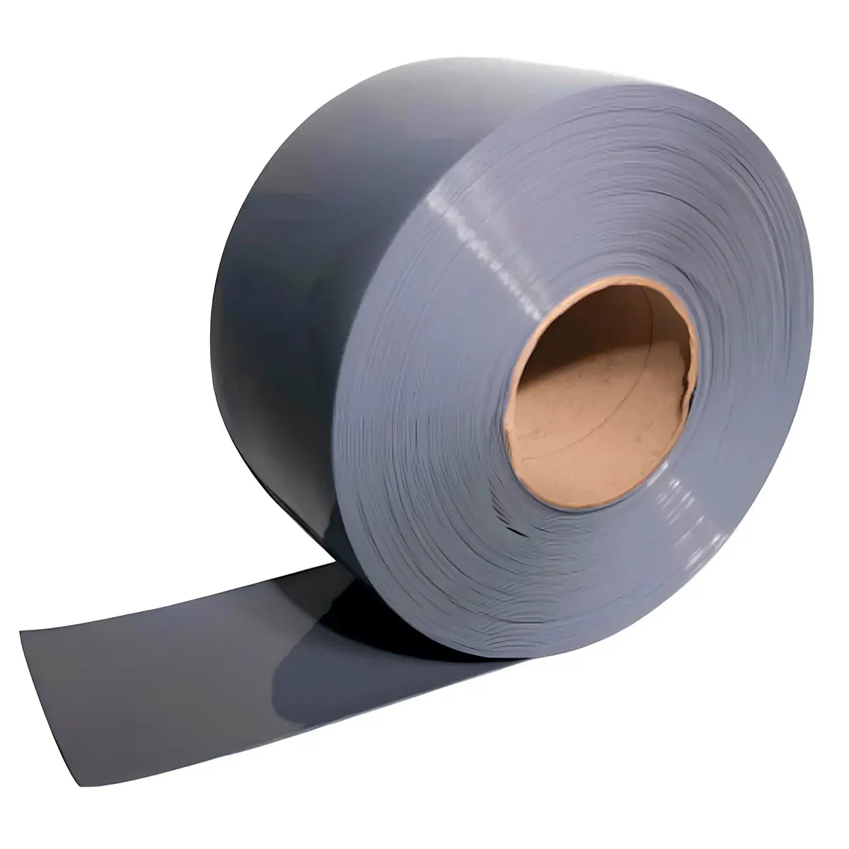 Изображение товара Полосовая завеса ПВХ Курсклимат стандартная серая непрозрачная 300мм 1м