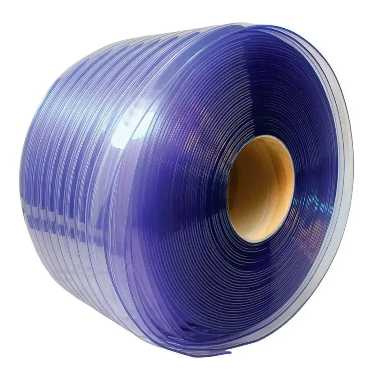 Изображение товара Полосовая завеса ПВХ Курсклимат морозостойкая рифленая 200мм 48м