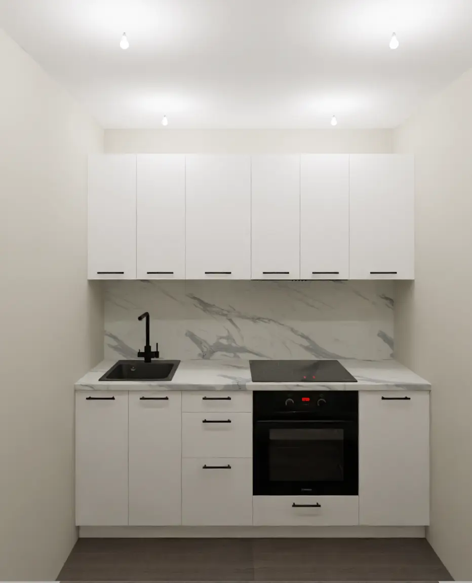 Изображение товара Кухонный гарнитур 200x60 см София цвет белый