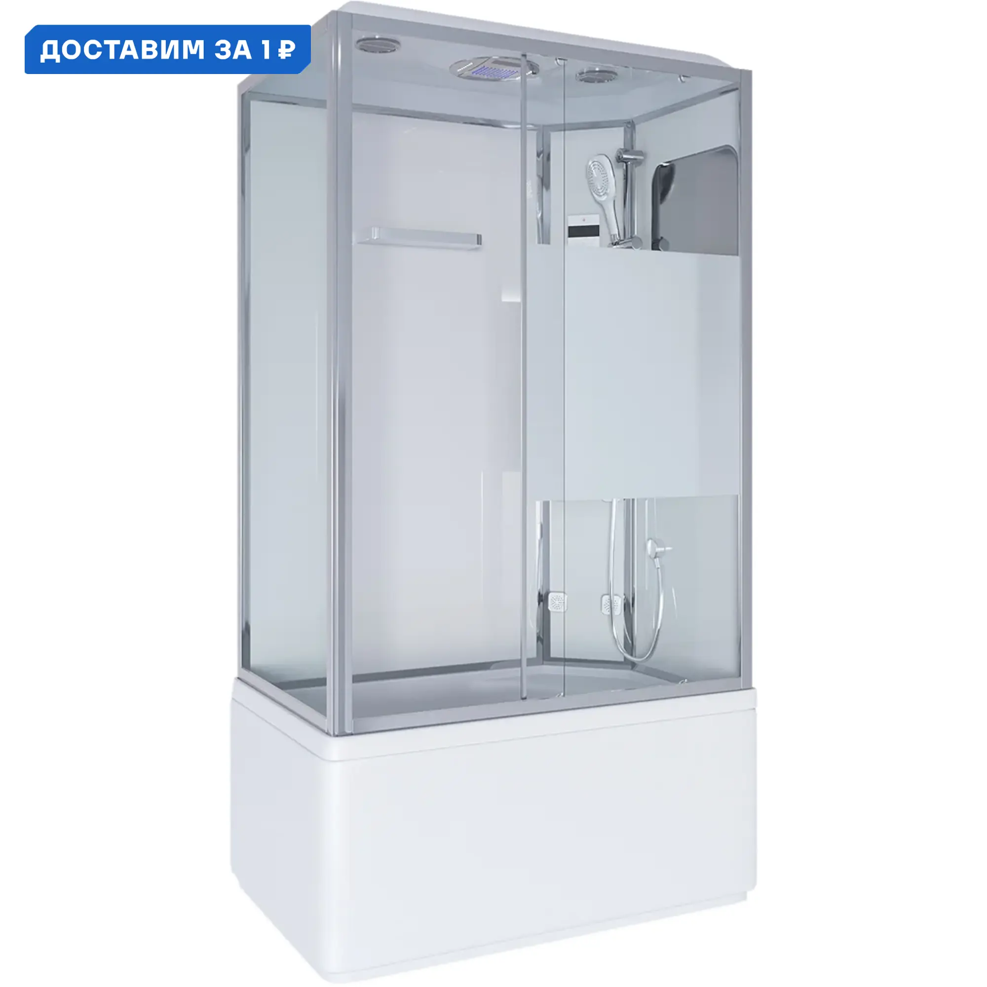 Изображение товара Душевая кабина Niagara 3070164r высокий поддон 120x80см