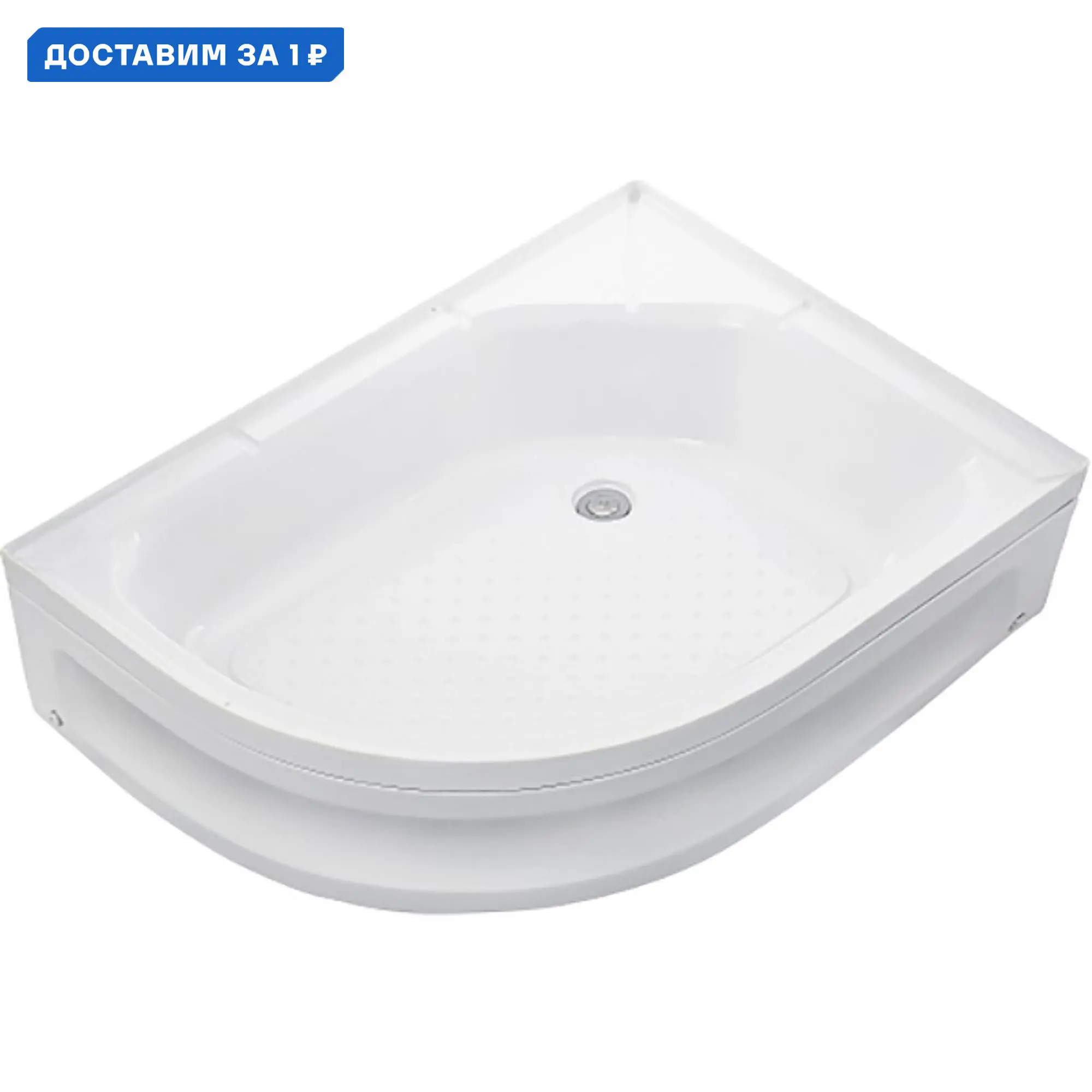 Изображение товара Душевой поддон River Wemor 392887 ассиметричный акрил 80x90см