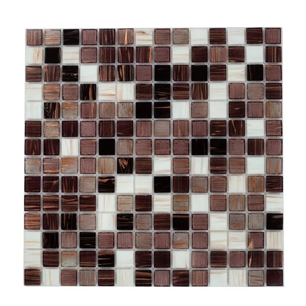 Изображение товара Мозаика стеклянная Керамоград Js10_20 30.5x30.5 см цвет бежевый