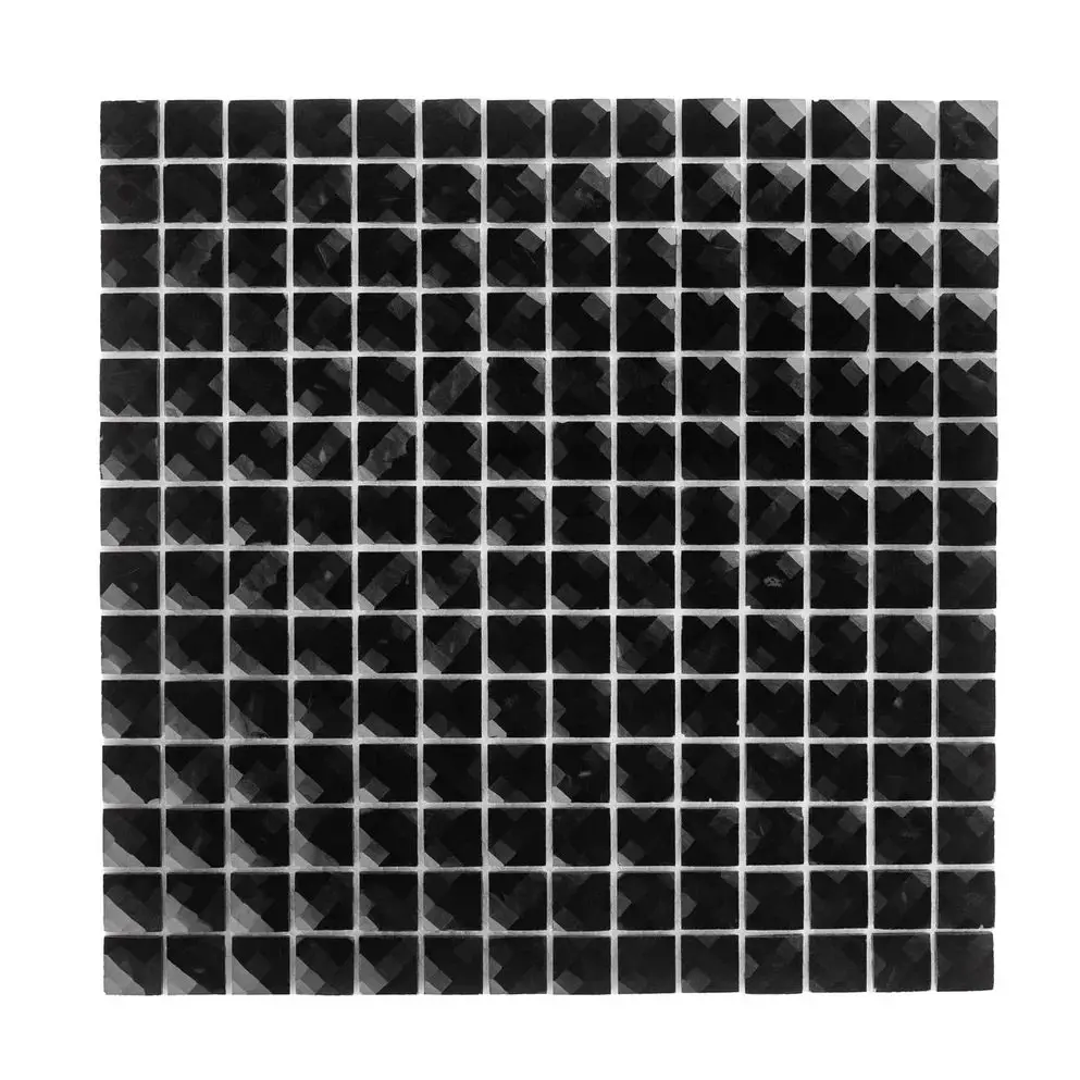 Изображение товара Мозаика стеклянная Керамоград F2x6_10 30x30 см цвет черный