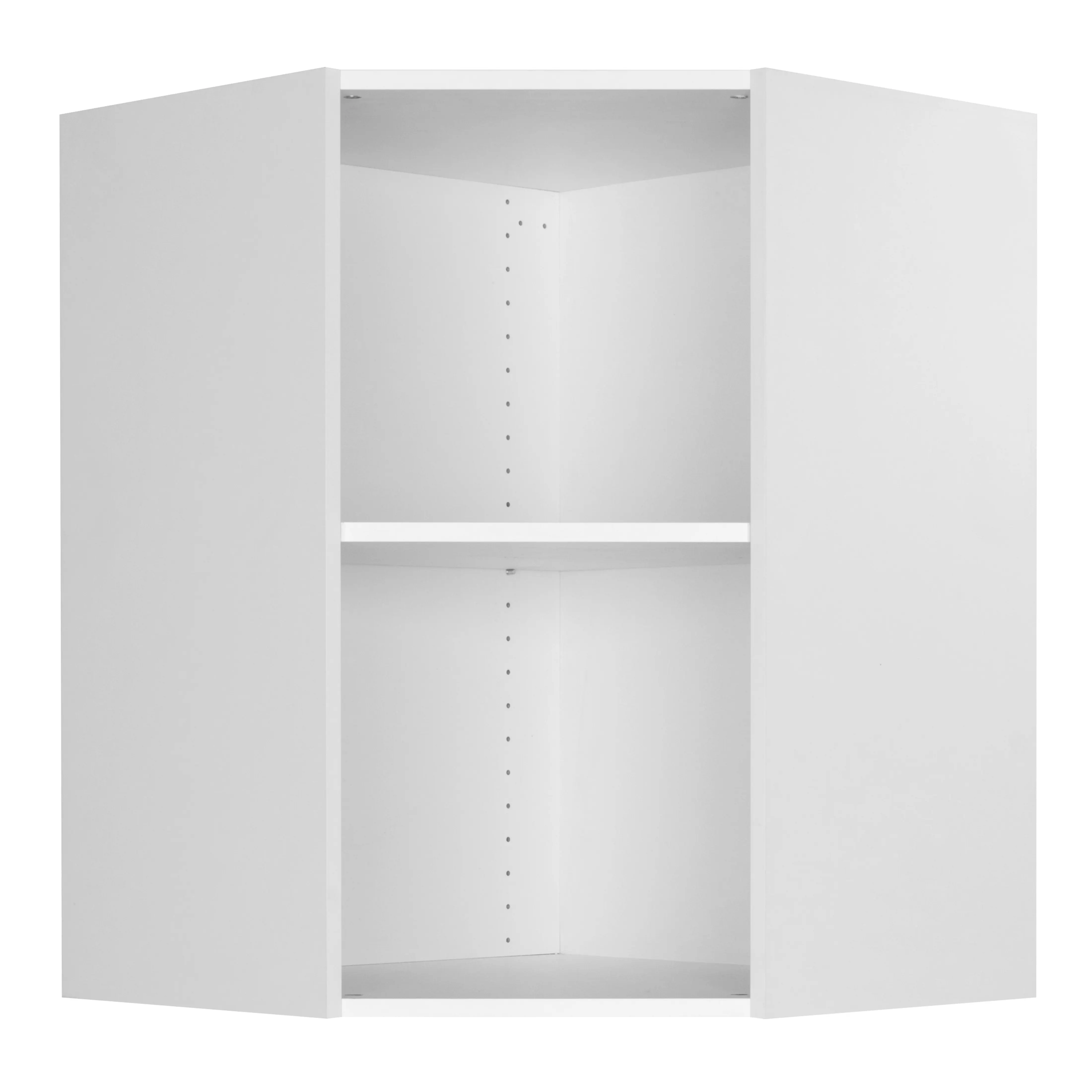 Изображение товара Кухонный навесной шкаф Konsensa 60x77x35 см белый ЛДСП для кухни