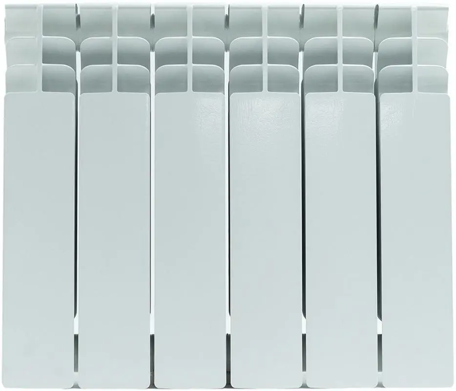 Изображение товара Радиатор секционный Stout Titan 350 SRB-3310-035004 350/100 4 секций боковое подключение биметалл цвет белый с кронштейном