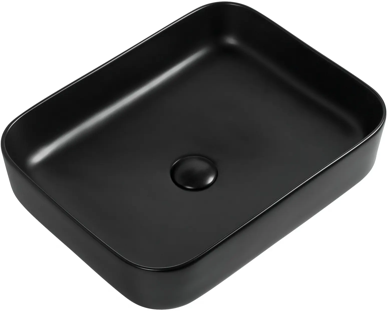 Изображение товара Раковина накладная Aquanet soul 245833 50см цвет черный