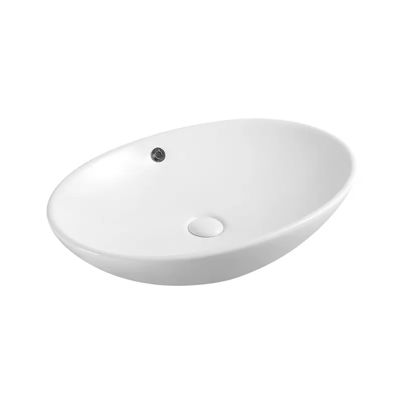 Изображение товара Раковина накладная Azario az-3077 AZ-3077 62.5см цвет белый