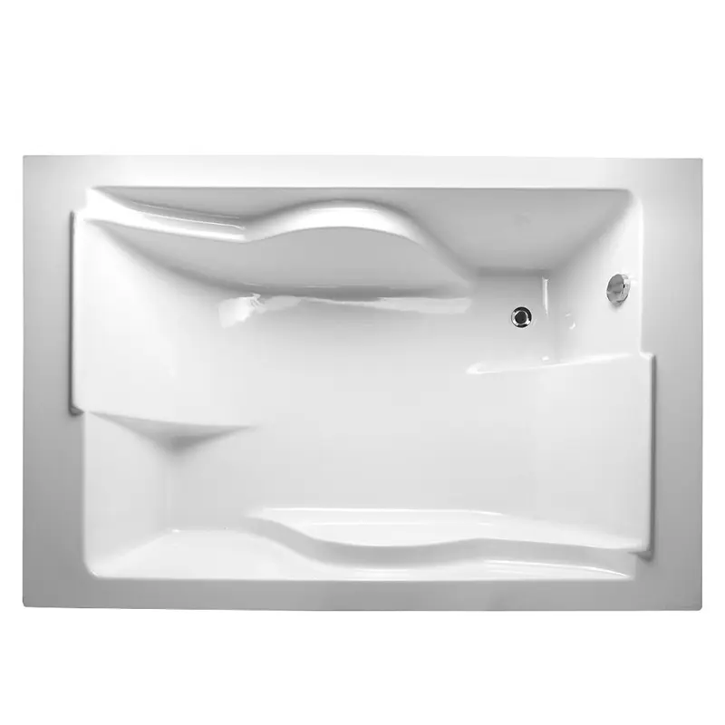 Изображение товара Ванна Vayer Coral Гл000006812 180x120 см акриловая прямоугольная цвет белый