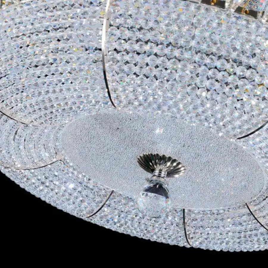 Изображение товара Люстра потолочная светодиодная LUMINA DECO DDC 3197-40 15 м² нейтральный белый свет цвет хром