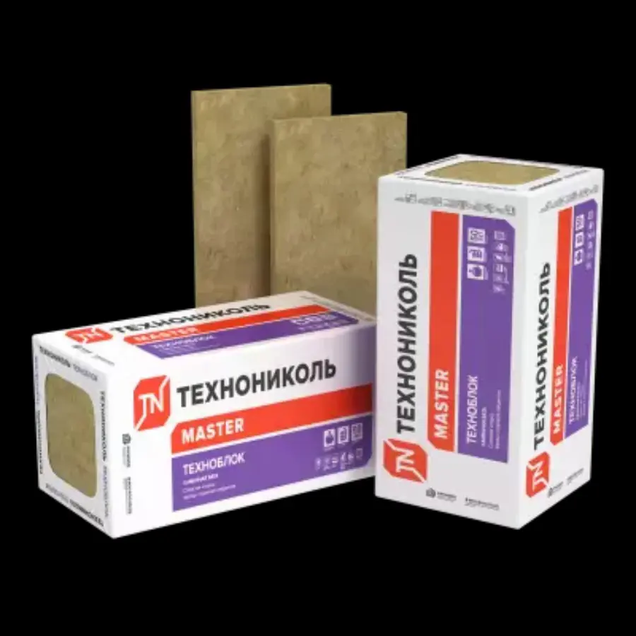 Изображение товара Минеральная вата Технониколь Техноблок Стандарт 50мм 1200x600м 8.64м² 12шт