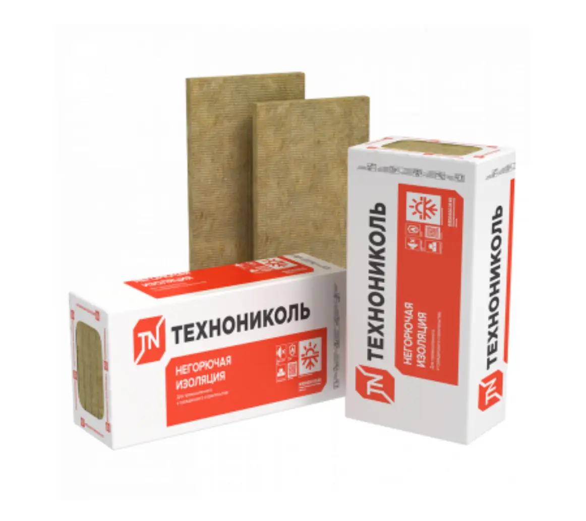 Изображение товара Минеральная вата Технониколь Техновент Стандарт 50мм 1200x600м 4.32м² 6шт