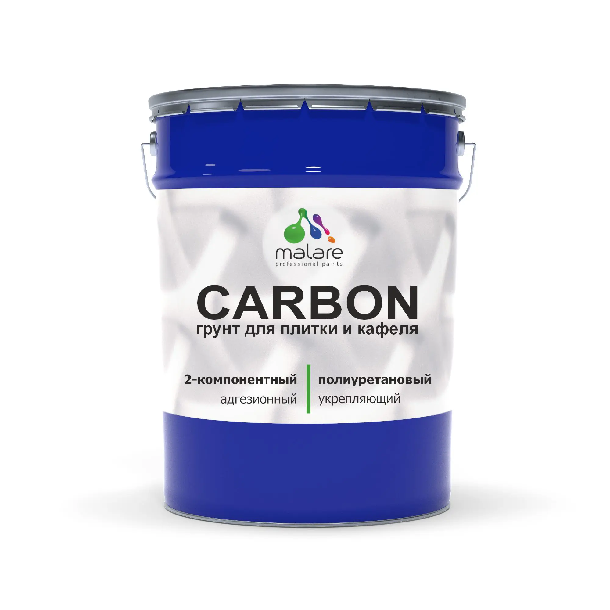 Изображение товара Полиуретановый грунт Malare Carbon для плитки 16кг и 640г отвердитель