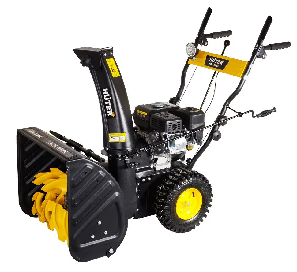 Изображение товара Бензиновый снегоуборщик Huter SGC 4800E, 7 л.с., 58 см ширина, электропуск