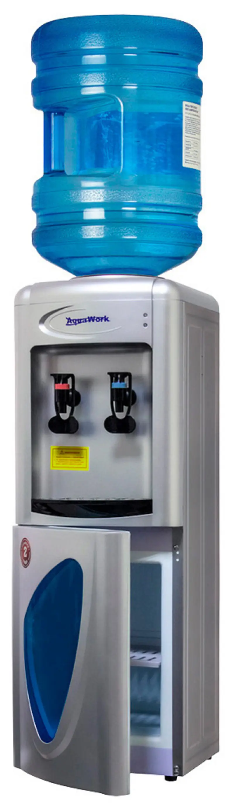 Изображение товара Кулер Aqua Work 0.7-LDR напольный электронный серебристый