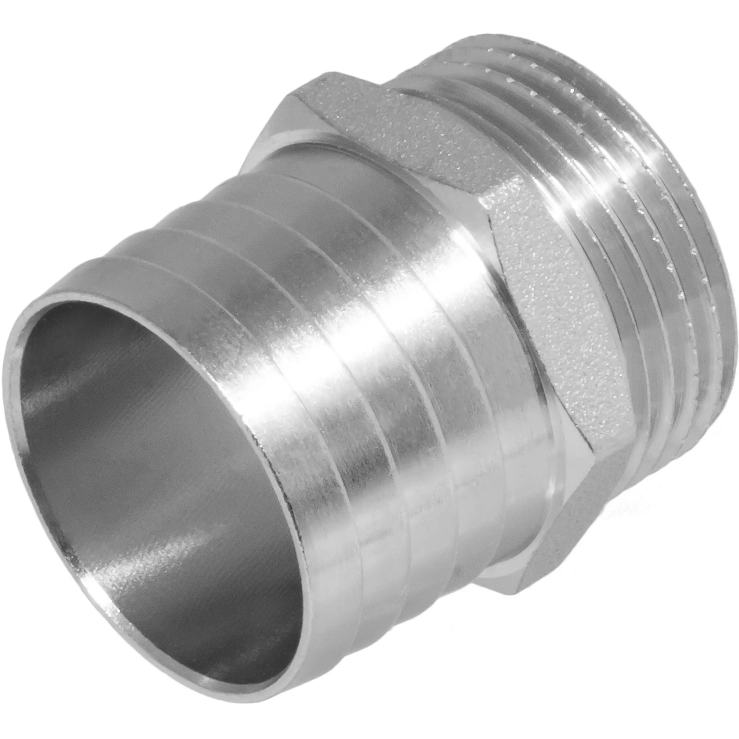 Изображение товара Штуцер для шланга 1/4 дюйма 26/34 мм латунь надежное соединение