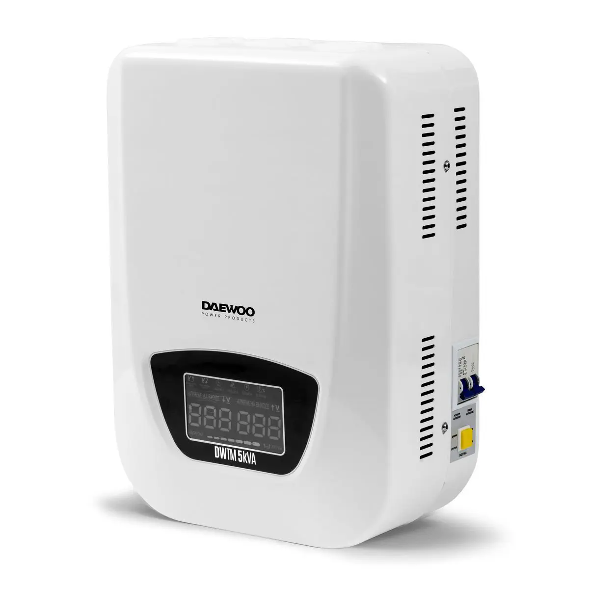 Изображение товара Стабилизатор напряжения Daewoo DW-TM5kVA 5000 Вт настенный с байпасом