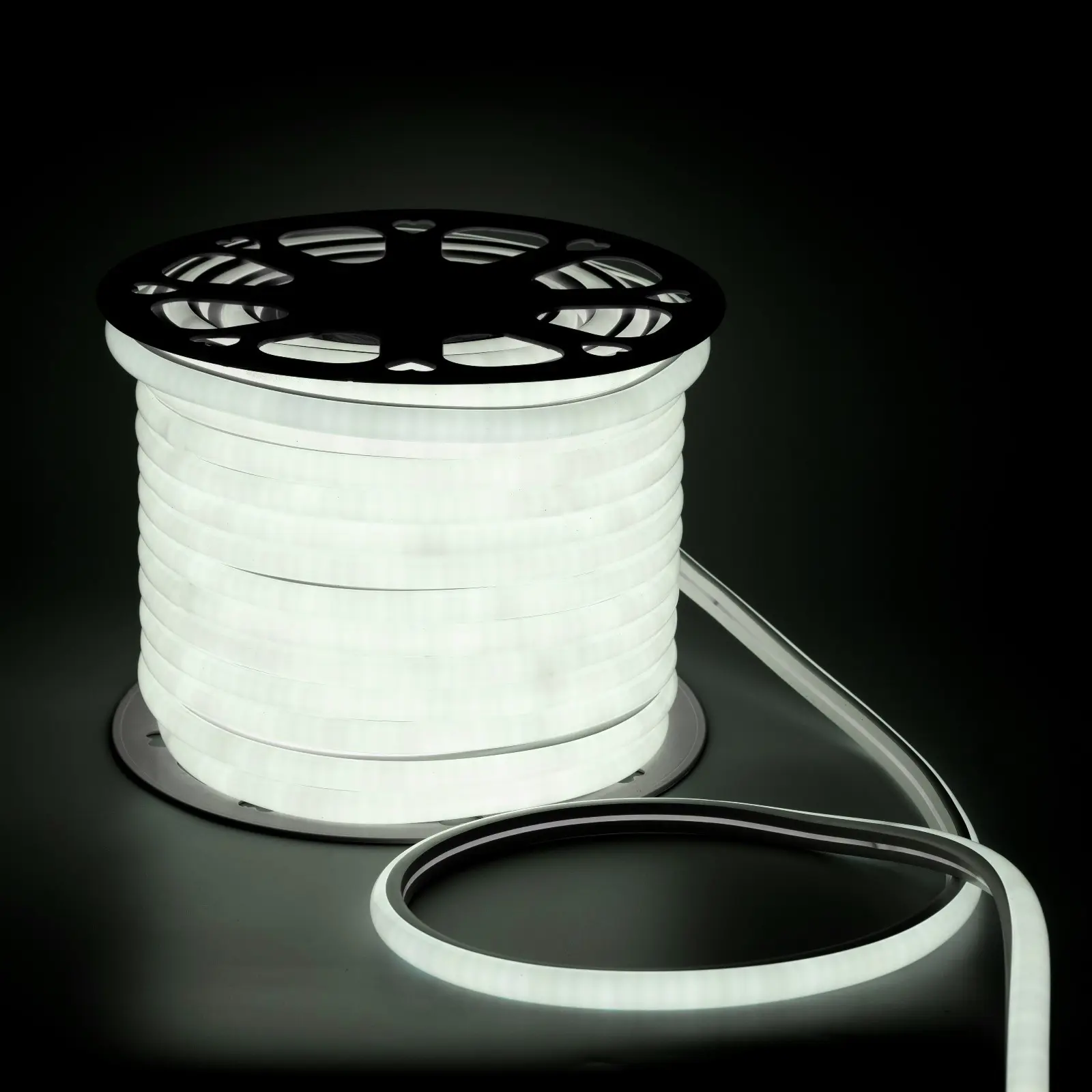 Изображение товара Электрогирлянда Luazon Lighting 9143267 гибкий неон d16 мм 50 м белый