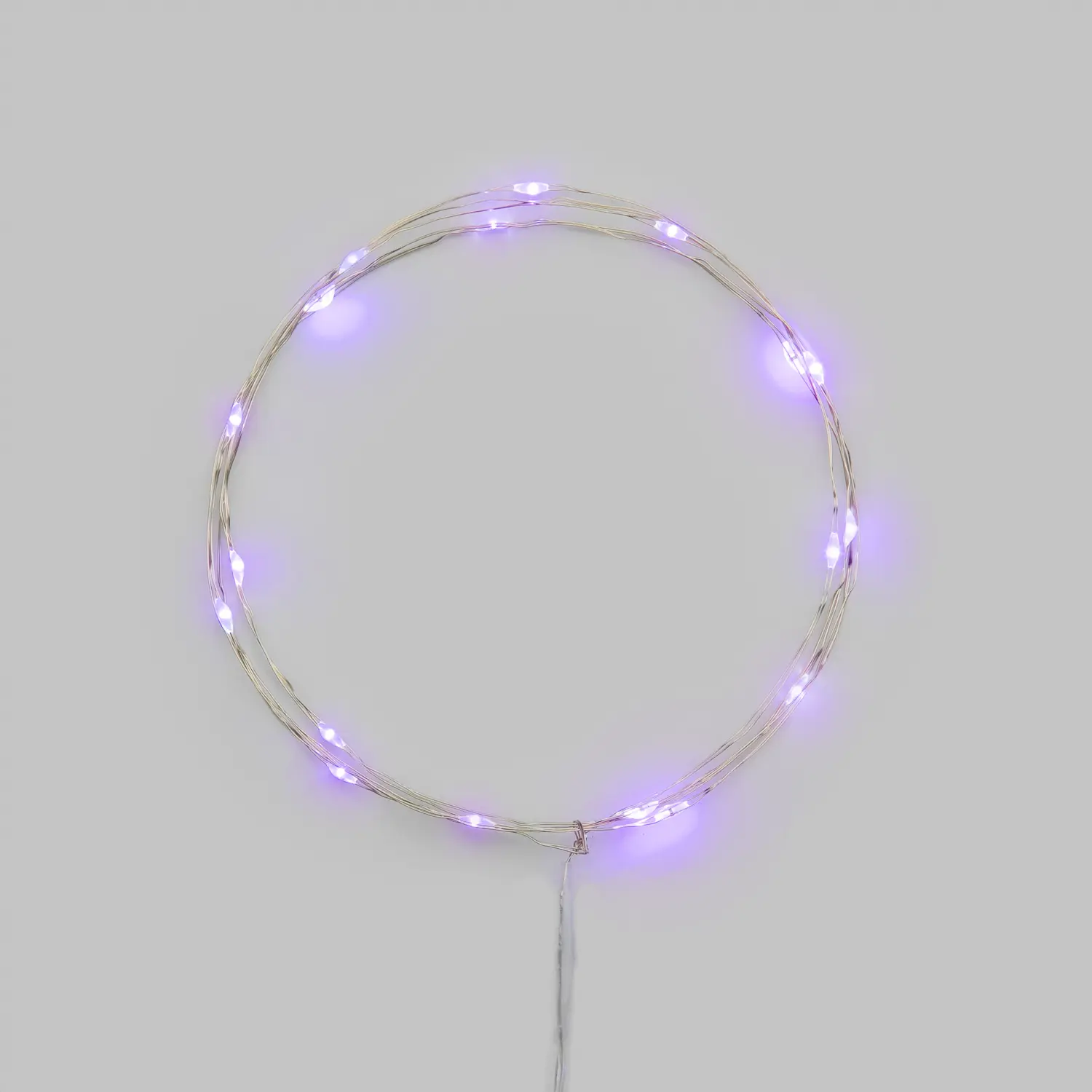 Изображение товара Электрогирлянда комнатная Neon-Night Роса 2 м 20 ламп цвет фиолетовый 1 режим работы