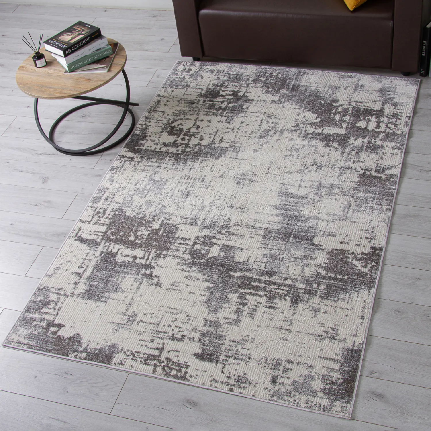 Изображение товара Ковер Merinos Nensi 60x110 см полипропилен L060 цвет серый