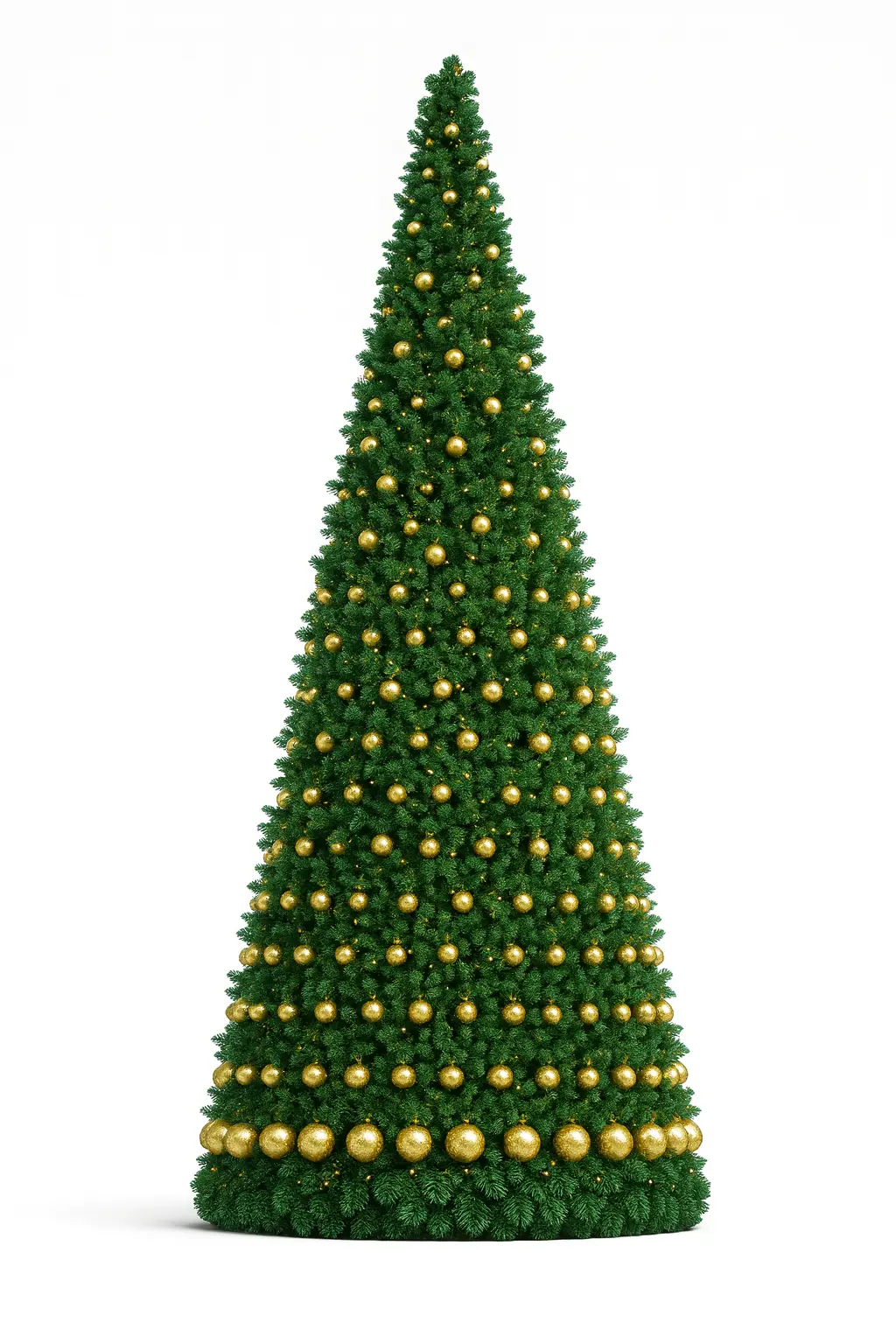 Изображение товара Ель новогодняя искусственная Crystal trees Василиса каркасная цвет зеленый 16 м