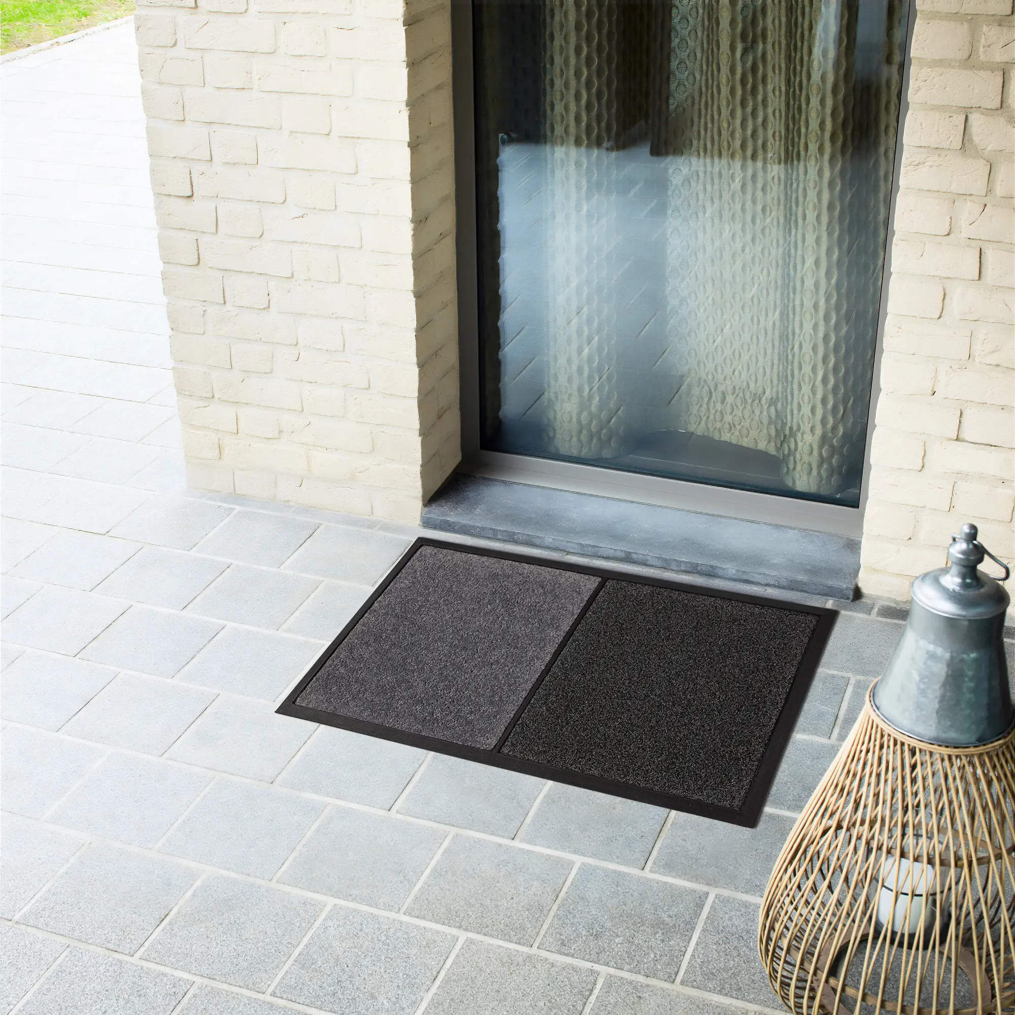 Изображение товара Коврик грязезащитный KREAFORTA Schelde полипропилен 45x80 см цвет серый