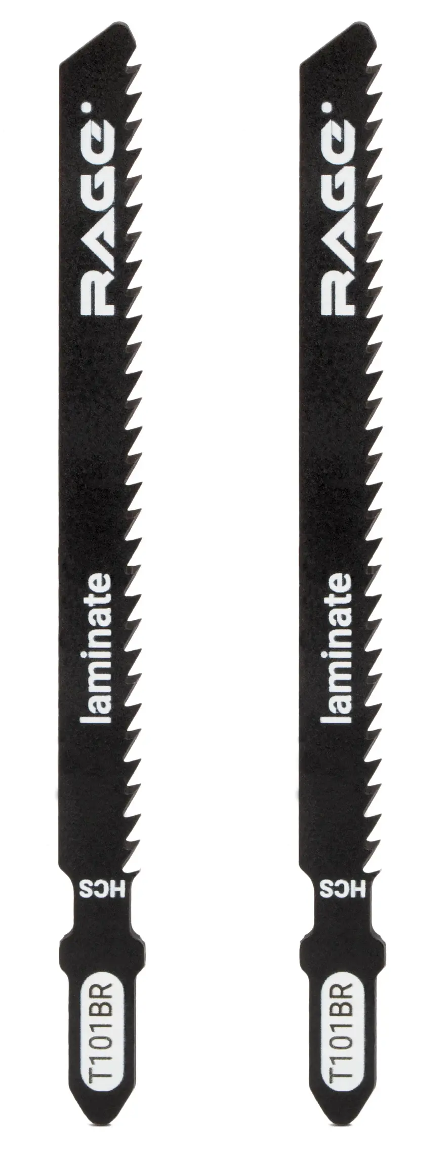 Изображение товара Пилка для электролобзика по дереву и ламинату Rage T101BR чистый рез, 2 шт.