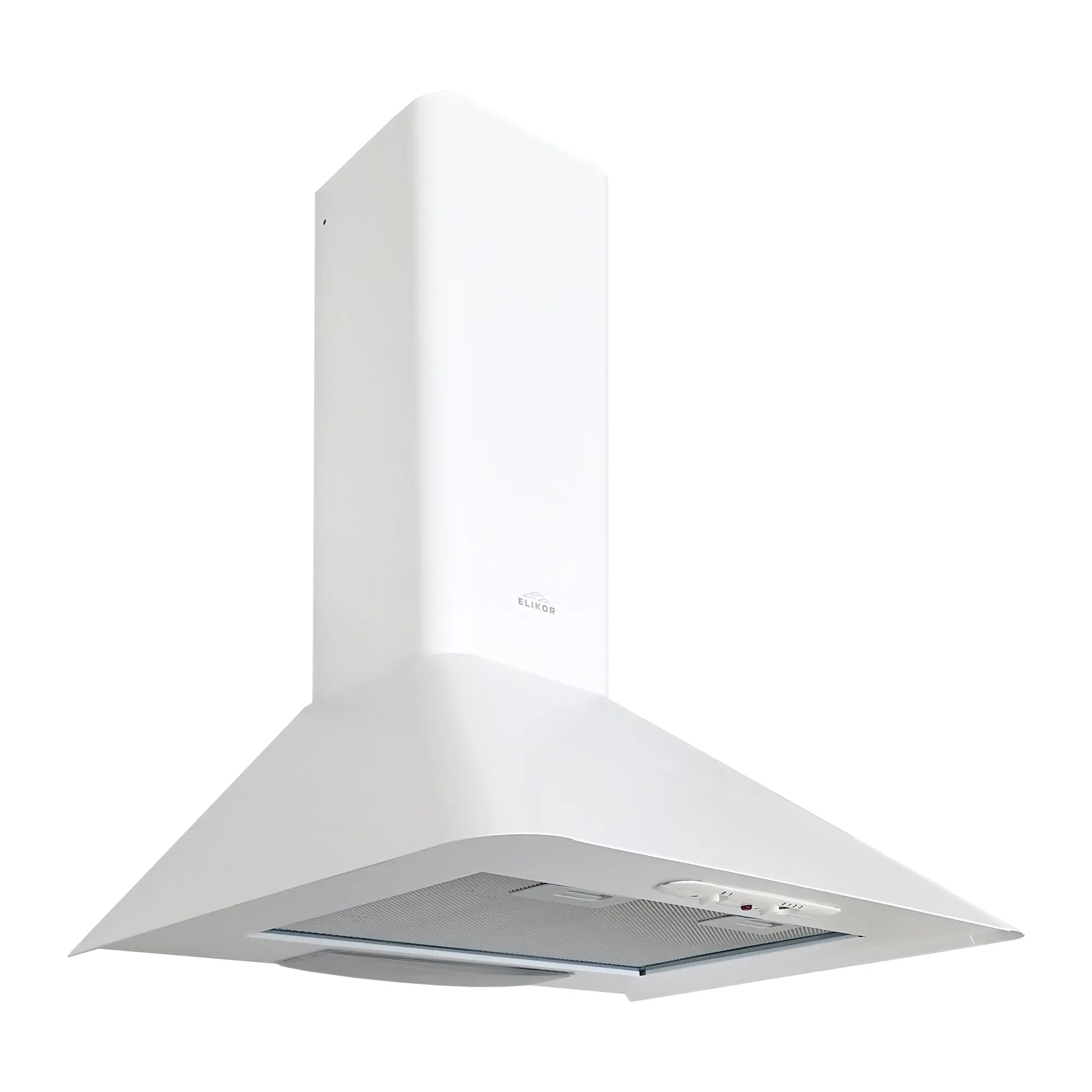 Изображение товара Купольная вытяжка Elikor Fleur 60 см белая для кухни высокая производительность