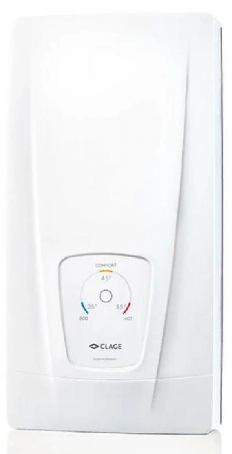 Изображение товара Проточный водонагреватель электрический Clage Dlx 18 next 224230 18 кВт белый