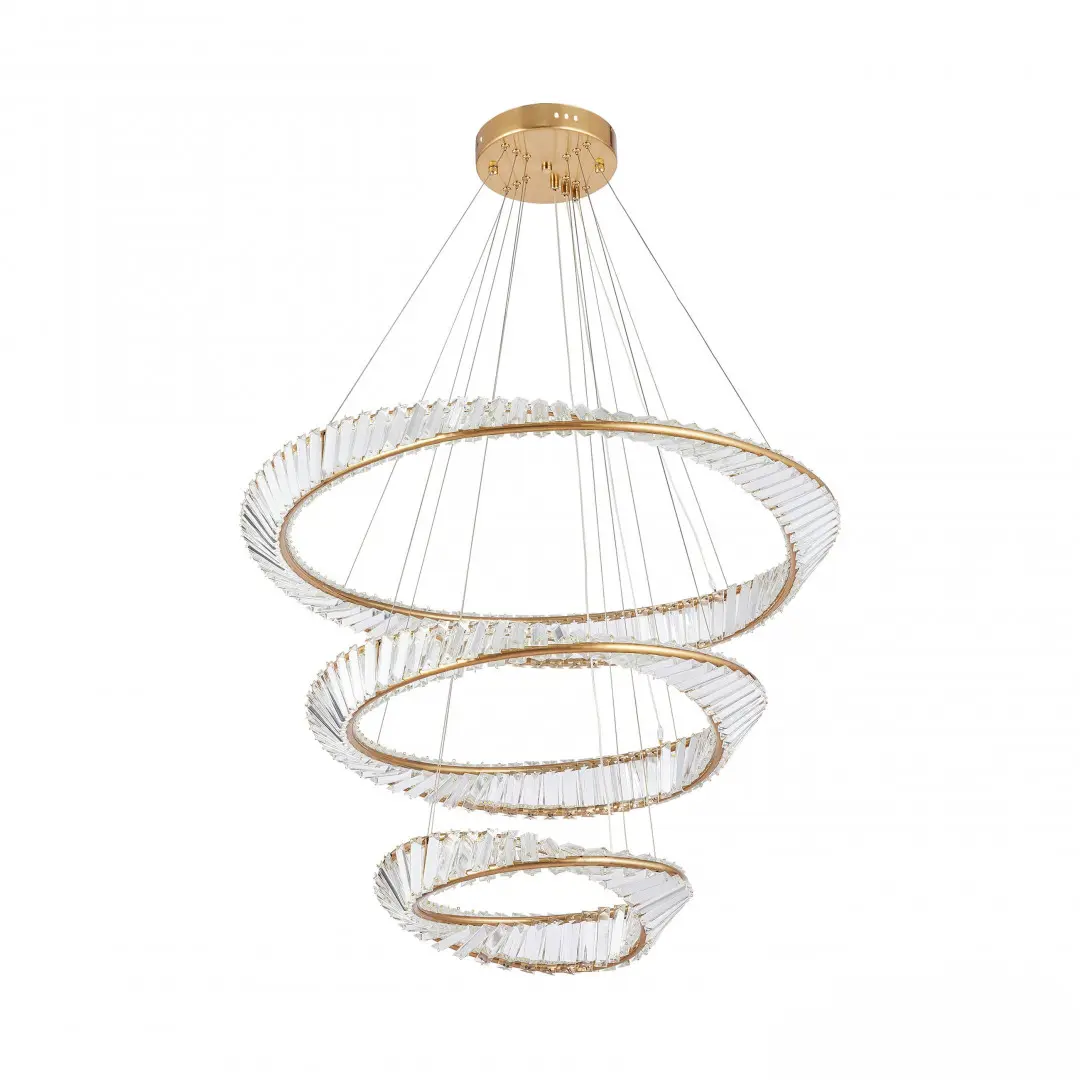 Изображение товара Подвесной светильник Arte Milano AM-Venezia 205Вт LED латунь 318033/D800-D600-D400 BS