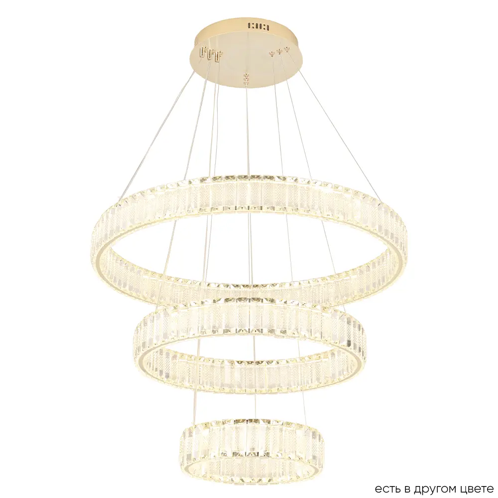 Изображение товара Подвесной светильник Crystal Lux MUSIKA 150Вт LED золото Musika SP150W LED GOLD