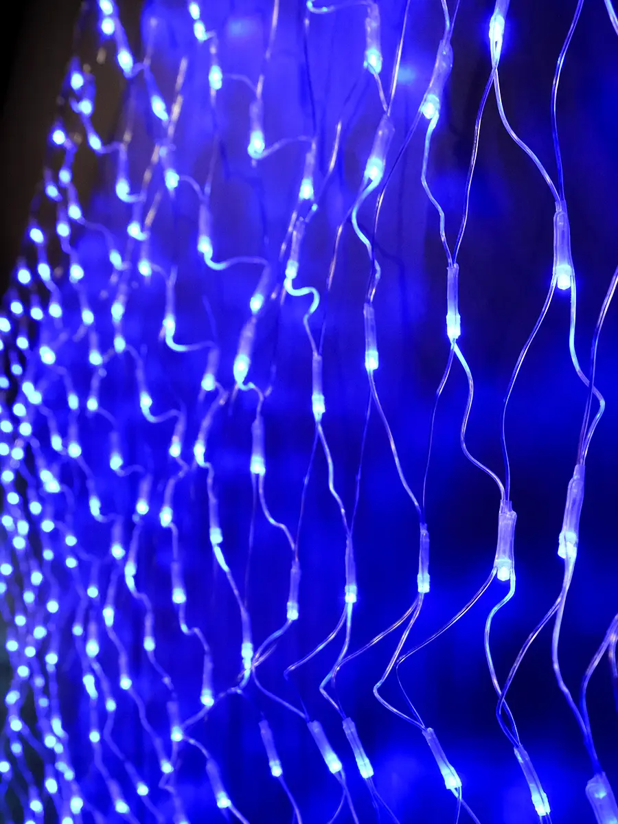 Изображение товара Электрогирлянда Sh lights NTLD300-B-E сеть 2х1.5 см 300 ламп