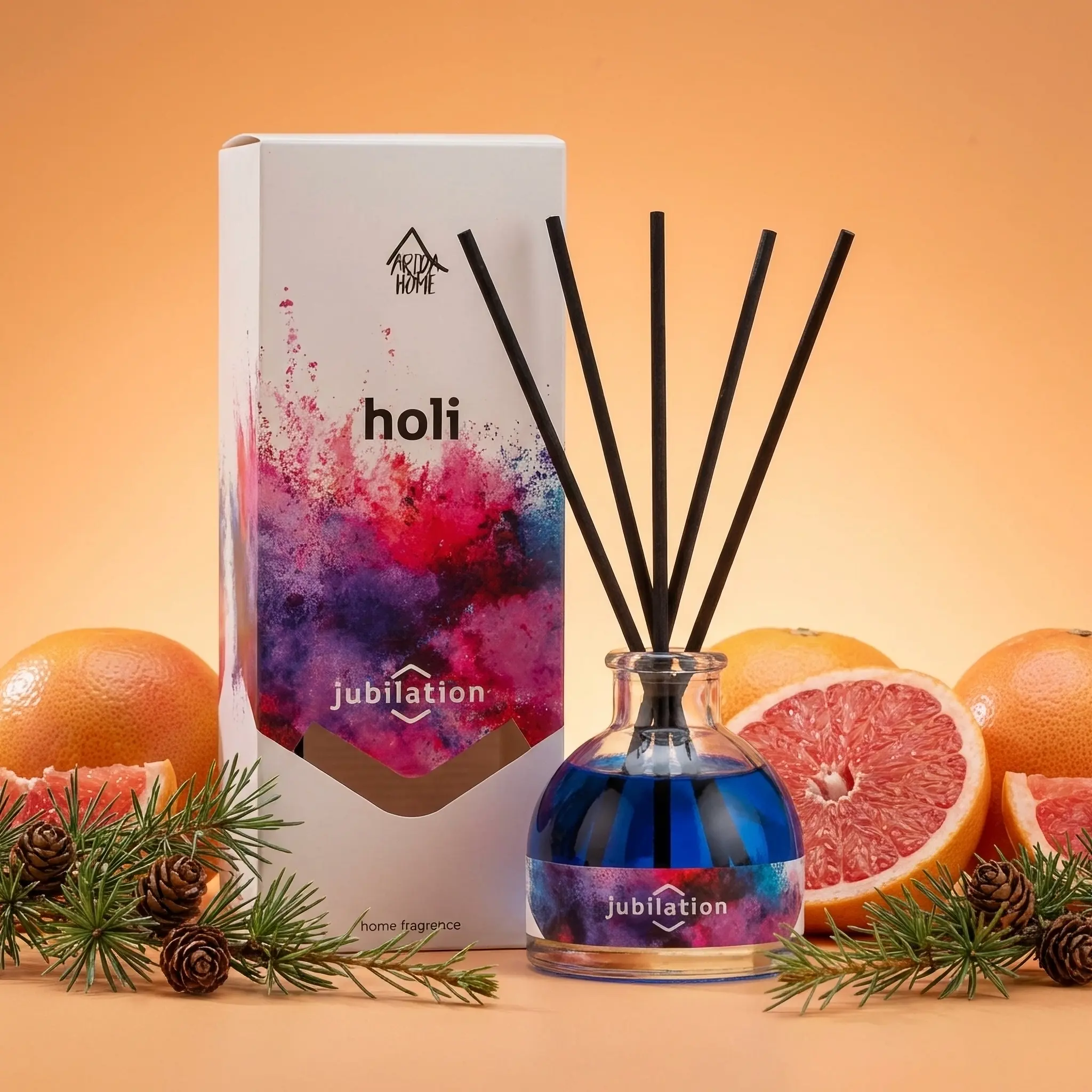 Изображение товара Ароматический диффузор Arida Home Holi Jubilation 50 мл Изображение товара Ароматический диффузор Arida Home Holi Jubilation 50 мл