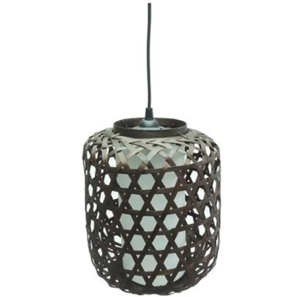 Фото Подвес Inspire Danang 1xE27x60 Вт, 23, 5 см, бамбук тёмный Фото Подвес Inspire Danang 1xE27x60 Вт, 23, 5 см, бамбук тёмный