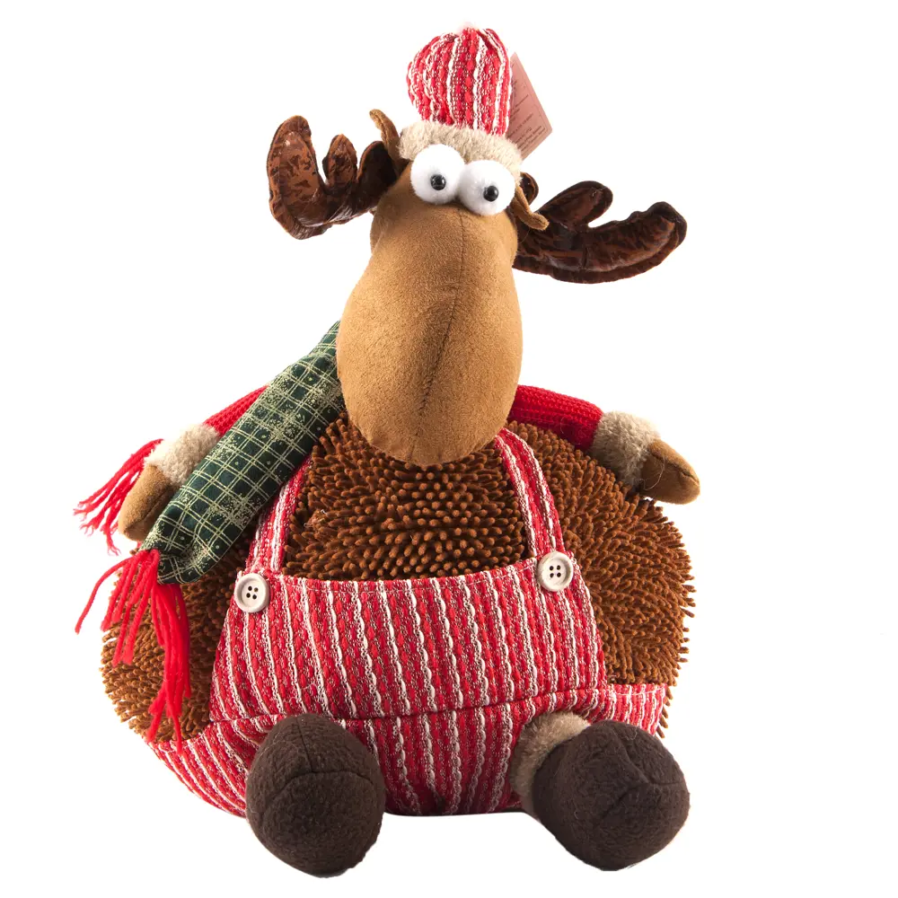 Фото Мягкая игрушка «Олень сидящий», 40 см Фото Мягкая игрушка «Олень сидящий», 40 см