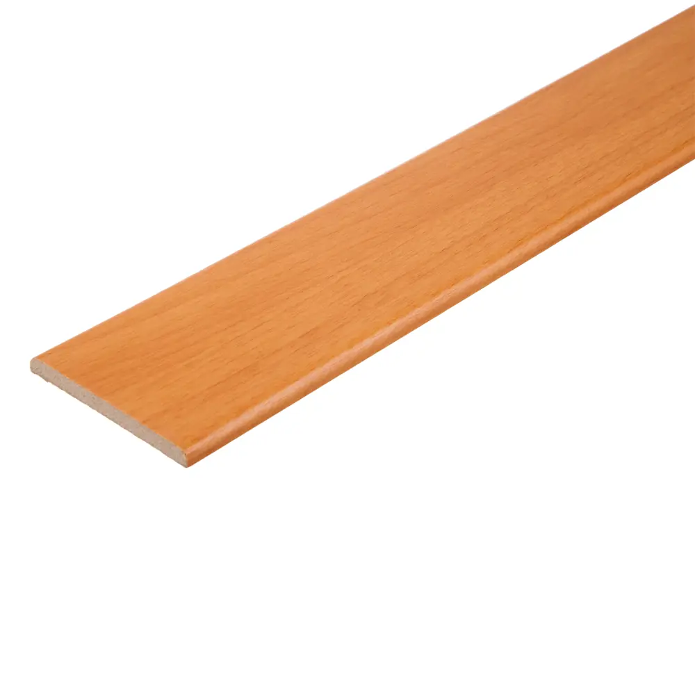 Фото Наличник плоский 70 мм, МДФ, ламинация, цвет миланский орех Фото Наличник плоский 70 мм, МДФ, ламинация, цвет миланский орех
