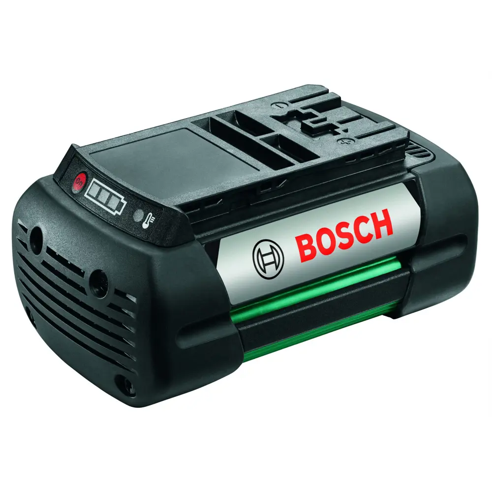 Фото Аккумулятор Bosch литий-ионный 36 В 4 Ач для газонокосилок Фото Аккумулятор Bosch литий-ионный 36 В 4 Ач для газонокосилок